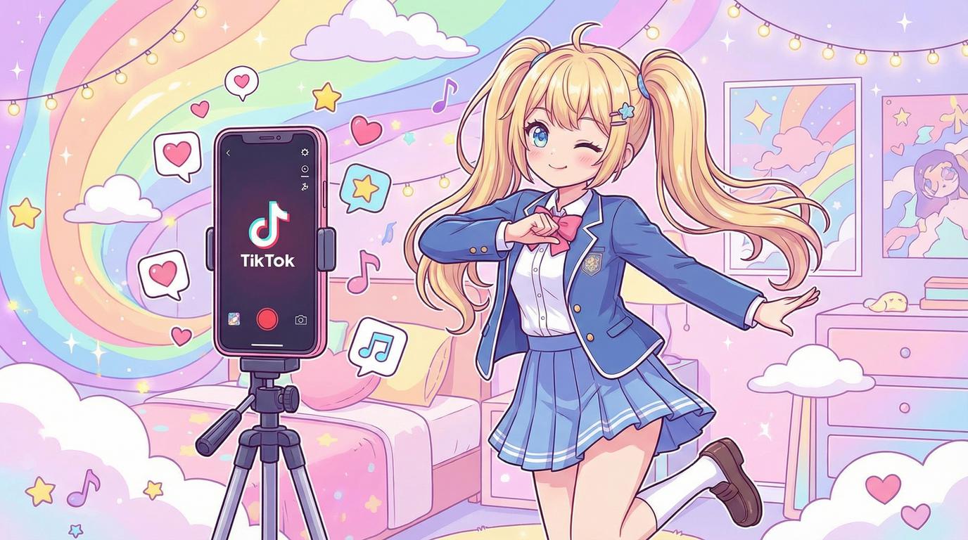 麻豆传媒二次元少女日常vlog视频